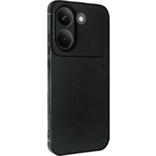 Mey ®   Poco X8 Pro Auto Focus Karbon Kapak - Siyah Mey Najmaddin