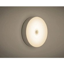 Hareket Sensörlü USB Şarjlı Lamba LED Işık Sensörlü Lamp Gece Lambası Hareket Sensör LED Sensör Lamb