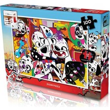 NW Nessi World Dal 714 101 Dalmatıon Puzzle 100 -Ks