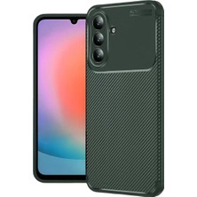 Ankaverse®  Samsung Galaxy S26 Auto Focus Karbon Kapak - Koyu Yeşil