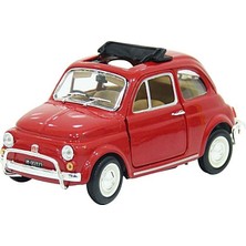 NW Nessi World Bburago 1:24 Fiat 500L 1968 Model Araba