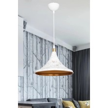 Ag Lightdesign Beyaz Mermer Desen Sarkıt Avize Yatak Odası Salon Mutfak Koridor Lamba 17 AGNM22
