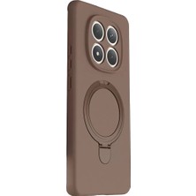 Mey ®   Redmi Note 15 Pro 5g Regal Magsafe Standlı Kapak - Çöl Titanyum Mey Najmaddin
