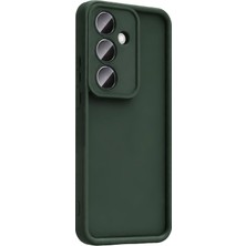 Mey ®  Samsung Galaxy A37 5g Viera Silikon - Koyu Yeşil Mey Najmaddin