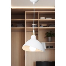 Ag Lightdesign Beyaz Sarkıt Avize Yatak Odası Salon Mutfak Koridor Lamba 22 AGNM44