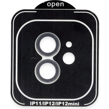Mey ®   iPhone 11 Pvd Metal Kamera Lens - Yeşil Mey Najmaddin