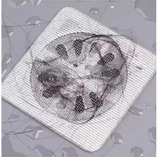 CATEKSSS 5 Adet Pratik Banyo Gider Süzgeci Saç Yakalayıcı Süzgeç Banyo Duş Gider Tıkanık Önleyici Süzgeç Krom