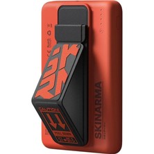 Skinarma ile Uyumlu Powerbank Orijinal Spunk Wireless Şarj ve Pd Hızlı Şarj Özellikli 15W 5000MAH Tu
