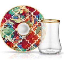 Koleksiyon Dervish Çay Seti 6'lı Amazon Tropic