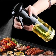CATEKSSS Sprey Yağdanlık Airfryer Için Yağdanlık Püskürtmeli Sprey Cam Şişe Zeytinyağı Sirke Püskürtücü 200ML