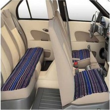 Hepta Collection Toyota Ile Uyumlu Auris Oto Koltuk Koruyucu Kılıf Hasır Araba Örtü Kilim