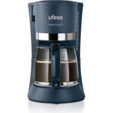 Ufesa Filtre Kahve Makinesi CG7114 Capriccio, 6 Fincan, 600 W, 0.6 L, Kalıcı Filtre, Damlama Durdurm
