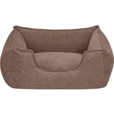 Pet Comfort Alpha Mirandus Açık Kahverengi Kedi ve Köpek Yatağı S 50X60CM