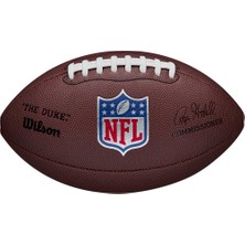 Hepta Collection American Football Nfl Duke Replıca, Karışık Deri, Resmi Boyut, Kahverengi, WTF1825XBBRS