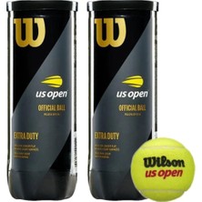 Wilson 2 Kutu Us Open Tenis Topu Vakum Ambalajda WRT106200