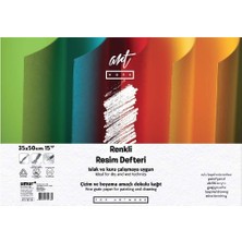 Artwork Clara Renkli Resim Defteri 160 gr / 180 Gr, 35 x 50, 12/3 Yaprak