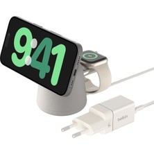 Belkin Boostcharge Pro 2'si 1 Arada Kablosuz Şarj Istasyonu