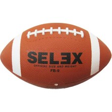 Selex Fb-9 Amerikan Futbolu Topu 9 No, Kahverengi, 9 Numara