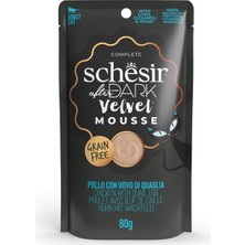 Schesir After Tavuk ile Bıldırcın Yumurtası Mus Yetişkin Kedi Pouch 80G