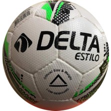 Delta Spor Delta Estilo 4 No El Dikişli Futsal Topu Salon Futbolu Topu Futsal Topu Unisex, Çok Renkli, Tek Bede