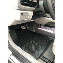 Hepta Collection Hyundai Ioniq 6 Elektrikli 2022 Sonrası Ile Uyumlu 3D Araca Özel Havuzlu Paspas Bmy