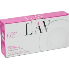 Lav Vera 6'lı Çay Tabağı