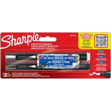 Sharpie Sharpıe , Yuvarlak Uç, 2li Bls