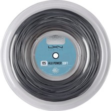 Hepta Collection Luxilon Unisex Tenis Teli Alüminyum Power Soft, Gümüş, 200 Metre Rulo, 1,25 Mm, WRZ990102
