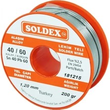 Hace Bazaar 40-60 Lehim Teli 200 gr 1.2 mm - Sn:40 / Pb:60