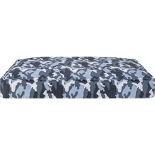 Pet Comfort Lima Merta Mavi Kamuflaj Köpek Yatağı M 60X90CM