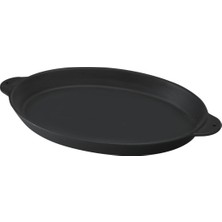 Hepta Collection Lava Döküm Fajita Tavası 18X24 Kulplu, Oval
