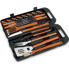 Hepta Collection Paslanmaz Çelik Bbq Aksesuar Seti 18 Parça