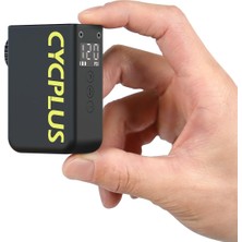 Delixa Cycplus As2 Ultra Küçük Bisiklet Pompası, Göstergeli, 120 Psı Elektrikli Mini Pompa, Otomatik Du