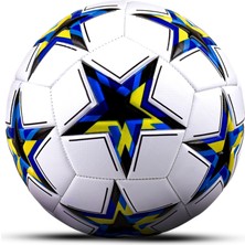 Hepta Collection Uefa Şampiyonlar Ligi Futbol Topu Halı Saha ve Beton Zemine Uygun Dikişli Maç ve Idman Topu No:5 (Po
