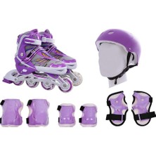 Hepta Collection Xslide Inline Paten Set-Mor 38-41