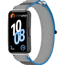 Rongep Huawei Band 10-9-8 ile Uyumlu [hook Loop] Kumaş Kordon Yumuşak ve Konforlu Huawei Band 8 Kord