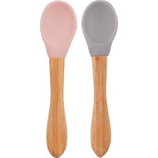 Oioi Basıcs Mama Kaşığı Pinky Pink/powder Grey