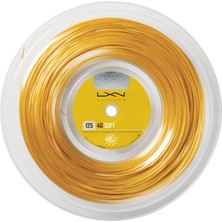 Luxilon Üniseks Tenis Teli 4g Yumuşak, Altın, 200 Metre Rulo, 1,25 Mm, WRZ990143