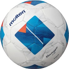 Molten Mat Sent. Deri Yapıştırma Salon Futbol Topu F9N2100, Tek Ebat, TX52527B663609, Beyaz