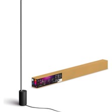 Philips Hue Gradient Signe Akıllı LED Zemin Işığı, Lambader, Siyah - 25.000 Saat Ampul Kullanım Ömrü