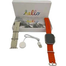 Hobilinka Yeni Nesil 3 Kordonlu Kol Saati 49 mm Amoled Ekran Akıllı Saat