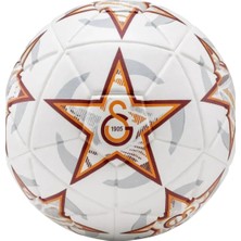 Galatasaray Match Serisi Lisanslı 32 Panel Dikişli 5 Numaralı Futbol Topu Beyaz