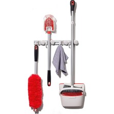 Hepta Collection Oxo Good Grips Duvar Düzenleyici, Paspas ve Süpürge Için, 7,6 x 12,7 x 43,2 cm