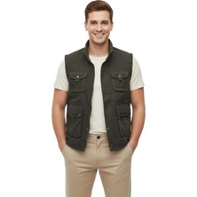 TUX Erkek Kışlık Içi Peluş Spor Yelek 4100 BGL-ST04996