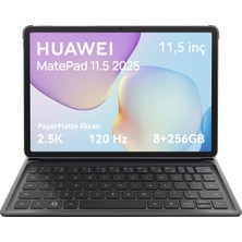 Huawei Huaweı Matepad 11.5 2025 Tablet 2.5k 120Hz Göz Dostu Papermatte Ekran, 8+256GB, 10100 Mah Pil, 40W S