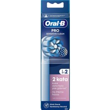 Oral-B Sensitive X- Şarjlı Diş Fırçası Yedek Başlığı 2 Adet