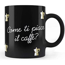 Bialetti - Desenli Porselen Kupa