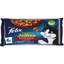 Felix Sığır Etli ve Tavuklu 85 Gram, 48 Adet