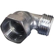 New Global Feyzayapı Universal Doğalgaz 1/2" - 1/2" Ocak Dirseği ve Bir Adet Doğalgaz Teflon Band