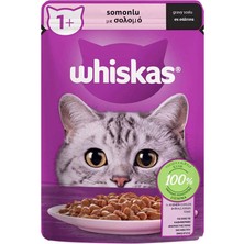 Whiskas Somonlu Poşet Yaş Mama 85 G Tekli Paket